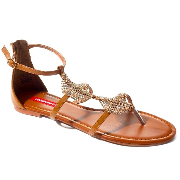 UNIONBAY Shoes - New! UNIONBAY Ellie Rhinestone Sandals